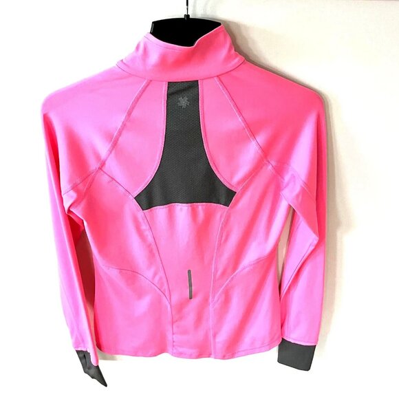 Tek Gear Pink 1/4 Zip Pullover Activewear Top Size Small - Picture 2 of 5